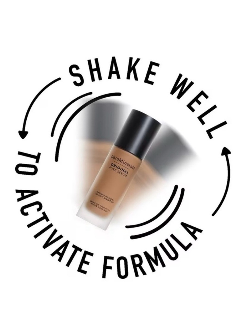 bareMinerals Original Pure Serum Foundation - Fair Cool 1 - NEW - Picture 5 of 5
